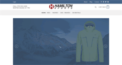 Desktop Screenshot of hamiltonsports.com